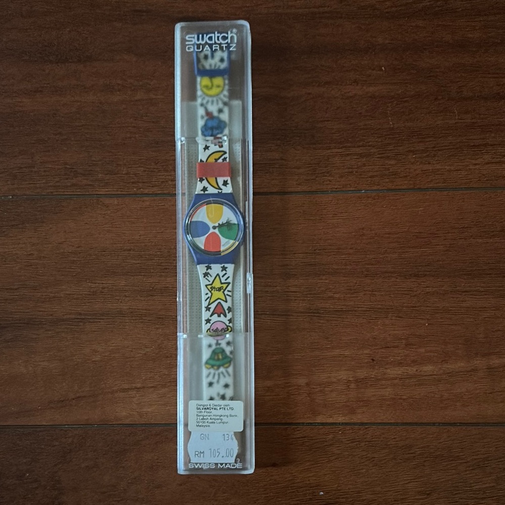 Swatch Multicolor Graphic Watch - image 1